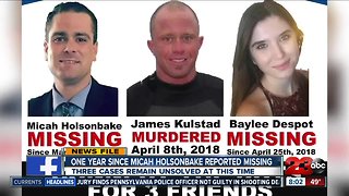 One year anniversary since Micah Holsonbake's disappearance