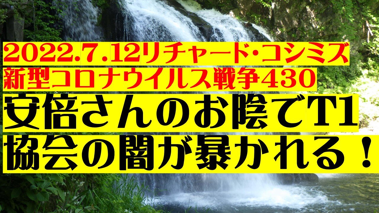 2022.７．12リチャード・コシミズ新型コロナウイルス戦争４３０