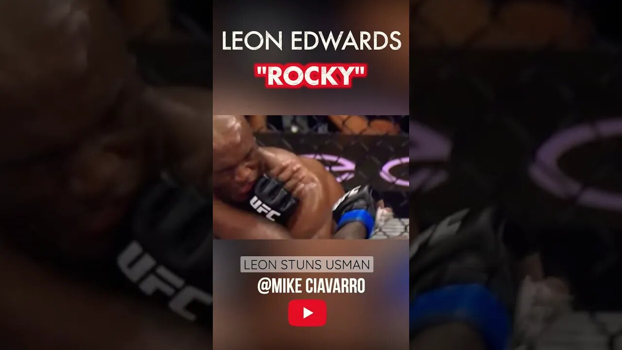 Leon Edwards STUNS Kamaru Usman in Round 5. Greatest UFC Comeback Ever.