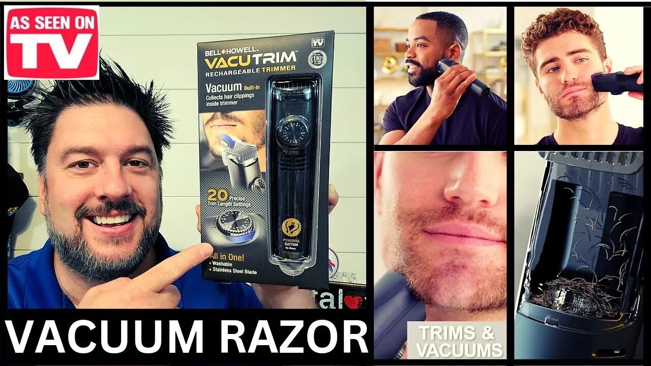 VACUTRIM. trimmer razor with built-in vacuum. Vacutrim [462]