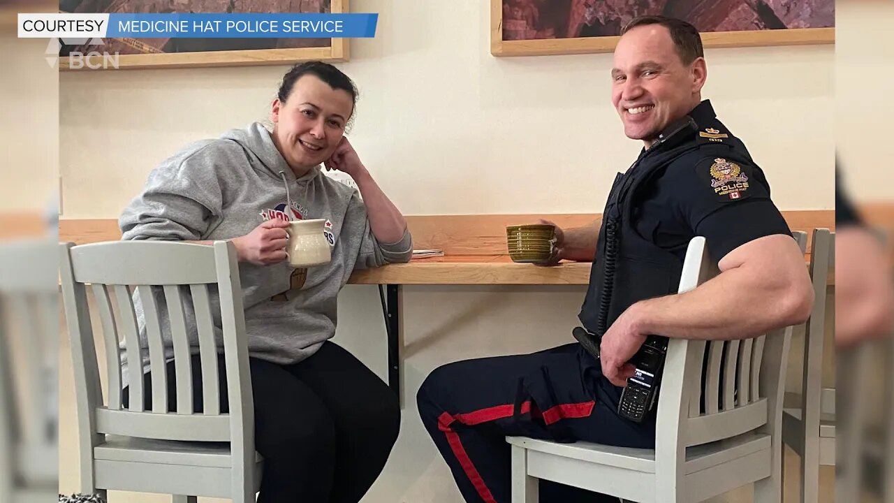 Medicine Hat Police Service Coffee With A Cop Initiative In Full Swing - March 14, 2022