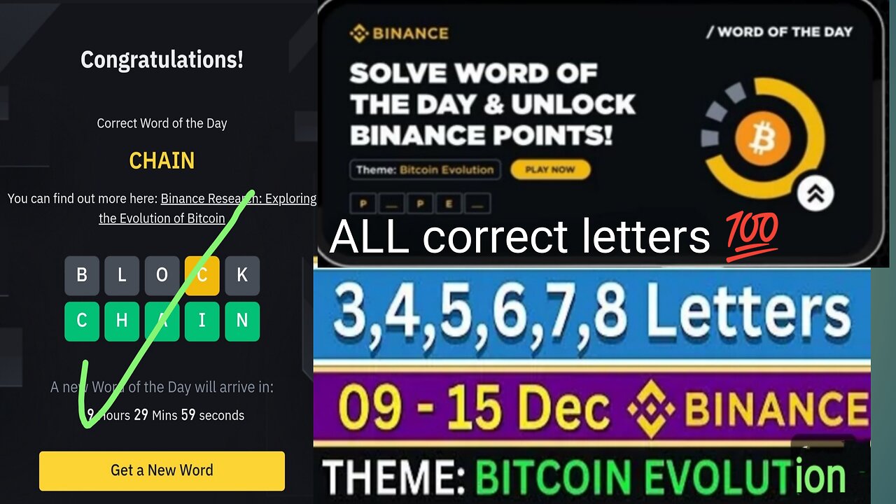 WOTD THEME BITCOIN REVOLUTION ALL CORRECT ANSWERS TODAY CRYPTO WODL WORD OF THE DAY