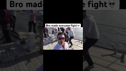 Bro made everyone fight‼️ #funny #foryou #like #mrbeast #quotes #ishowspeed