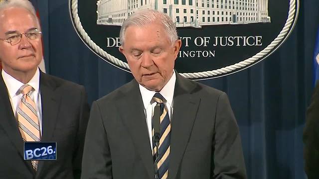 U.S. Attorney General Jeff Sessions to discuss opioid epidemic in Green Bay