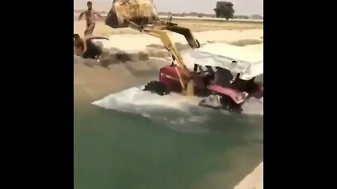 How NOT to use a Tractor.