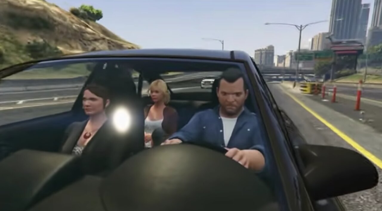 GTA V- Road Trip!