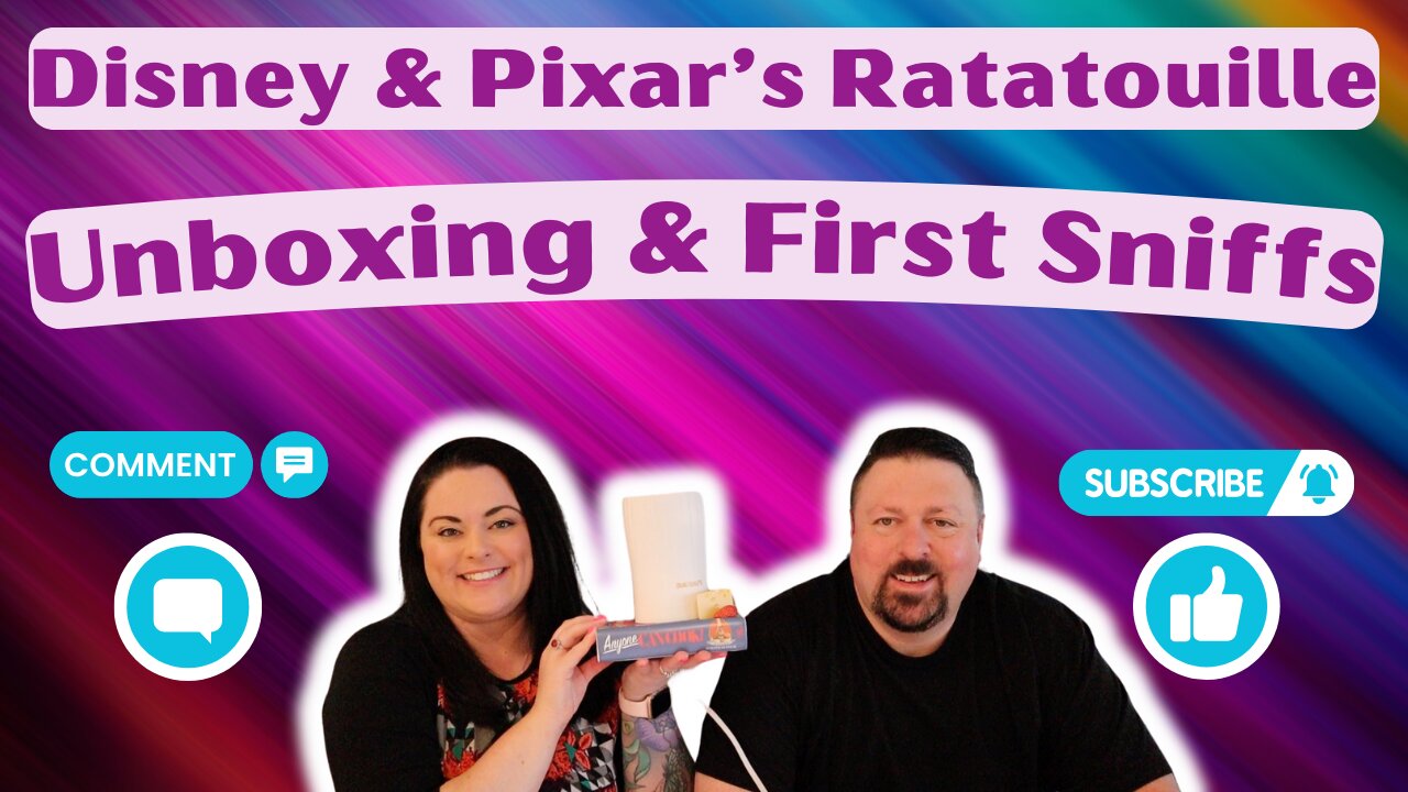 Disney & Pixar's Ratatouille Unboxing & First Sniffs