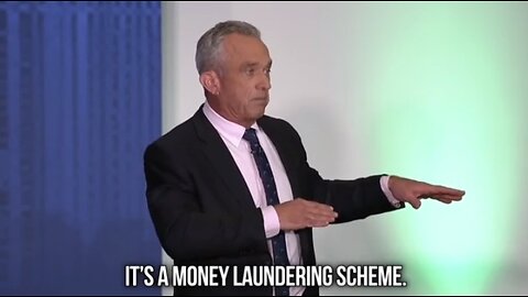 RFK Jr. - Who Really Profits From The Ukraine War? Blackrock & Defense Contractors Will Steal American Tax Donations From The USA Citizenship. This has been a big money laundering scheme from day one.