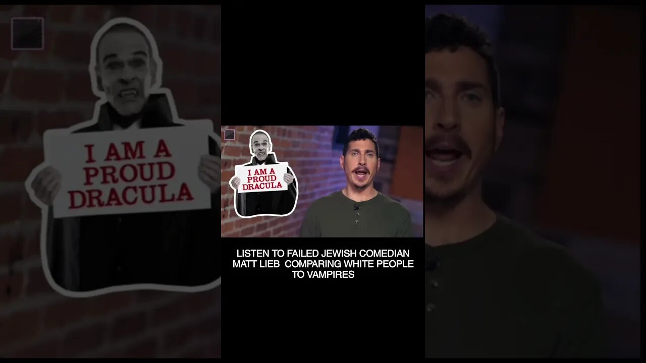 Comparing White People to Vampires