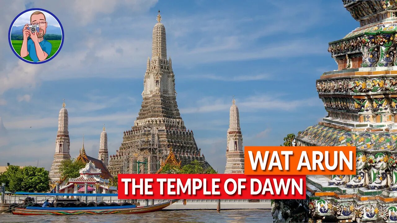 The stunning Temple of Dawn - Wat Arun