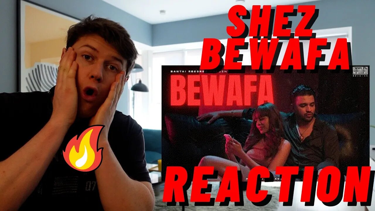 SHEZ - BEWAFA | (prod. XTACY) | OFFICIAL MUSIC VIDEO | BANTAI RECORDS ((IRISH GUY REACTION!!))
