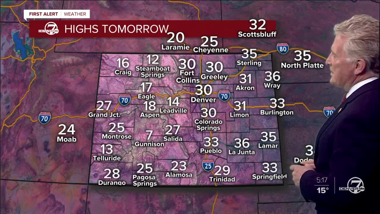 First Alert Action Day: Very cold tonight with some slick streets