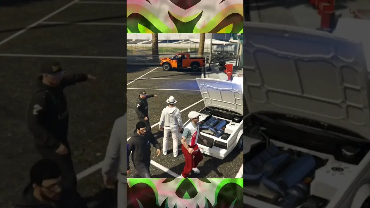 Car Meet Highlight: Did you spot the unicorn? 🦄😂 #fivem #gta #gtarp #gta5