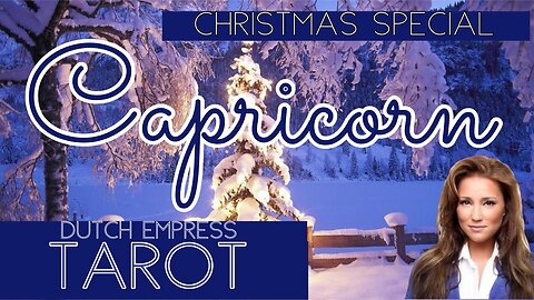 CAPRICORN ♑️ CHRISTMAS SPECIAL 🎄💖 ALL ABOUT LOVE READING | Tarot