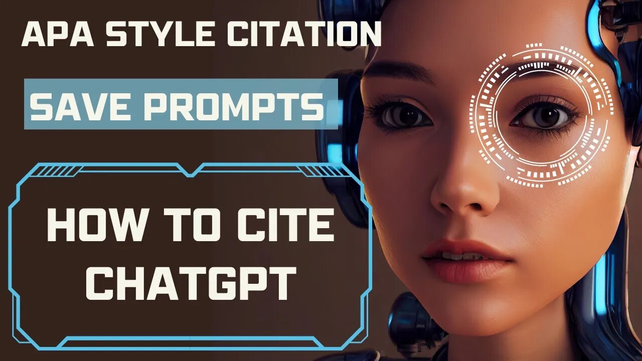 How to Cite ChatGPT