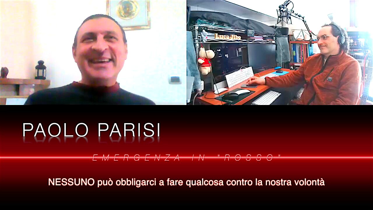 EMERGENZA IN "ROSSO" con Paolo Parisi (ex-militare) e Luca Jibo