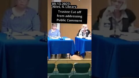 "Lalala" Trustee Sings to Derail Meeting (07-20-2023) #shorts #shortsfeed #news #politics #school