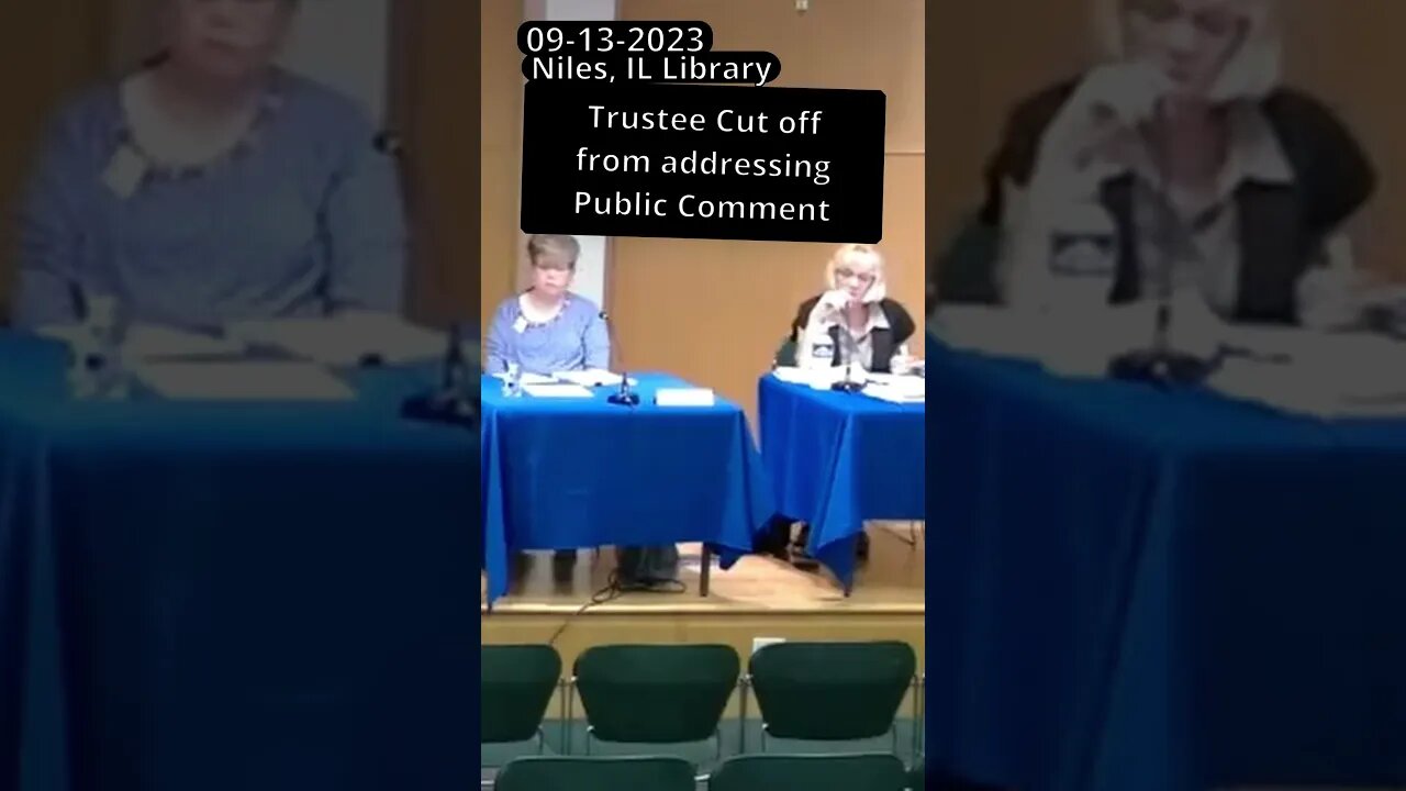 "Lalala" Trustee Sings to Derail Meeting (07-20-2023) #shorts #shortsfeed #news #politics #school