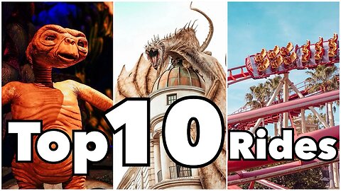 Top 10 Universal Studios Florida Rides