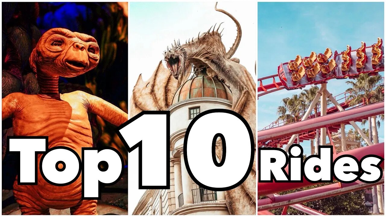 Top 10 Universal Studios Florida Rides