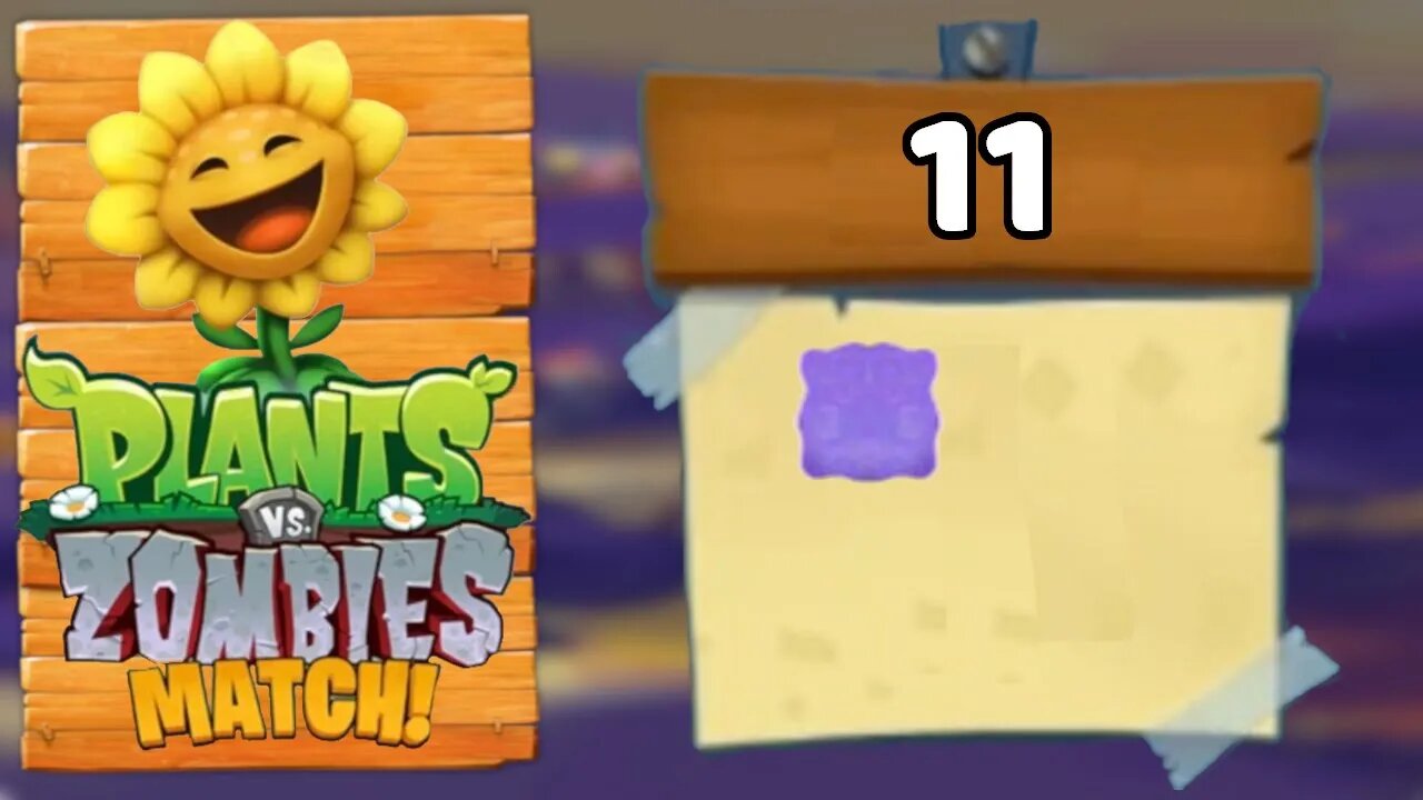 Plants vs Zombies Match Level 11 - New Game 2023 [Beta]