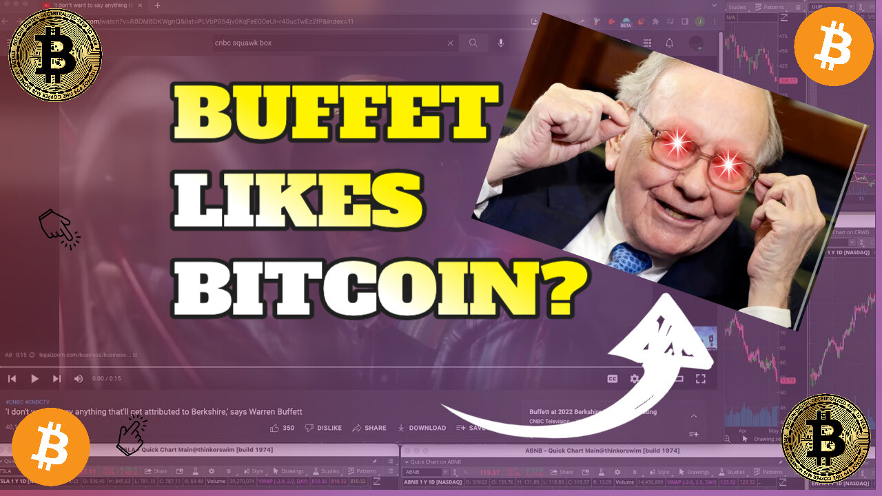 WARREN BUFFET LIKES BITCOIN?!...sorta