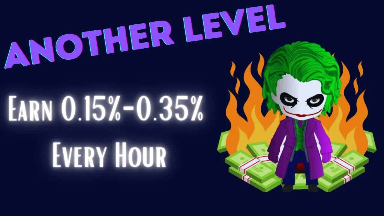 Another Level Finance | Earn 0.15%-0.35% Every Hour 🔥