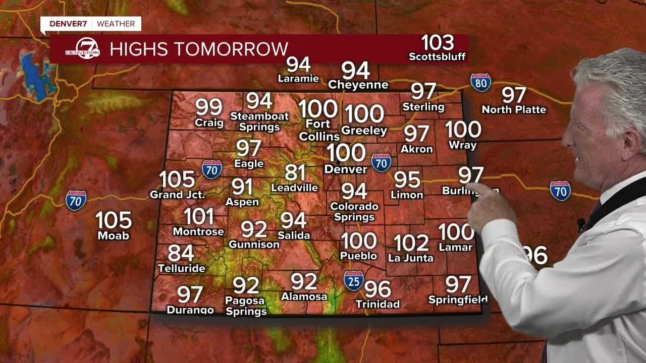 Monday, June 14 evening forecast