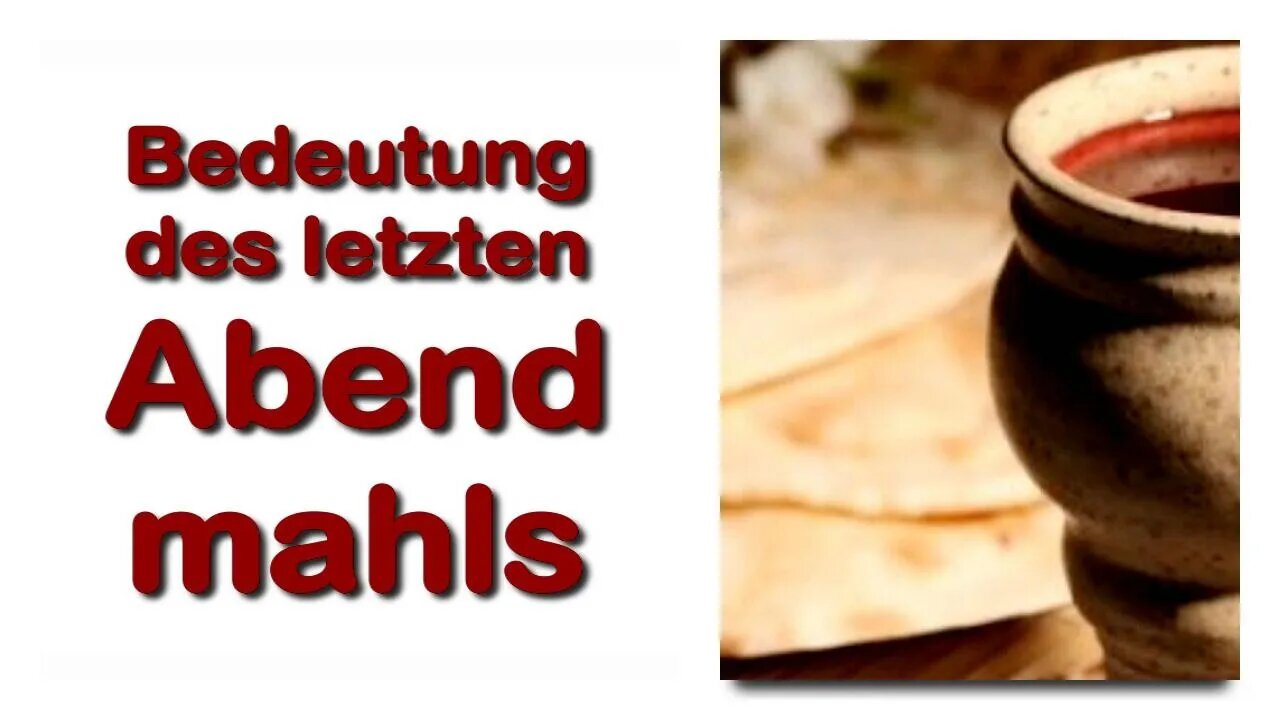 Rhema 26.01.2023 ❤️ Die Bedeutung des letzten Abendmahls... Jesus erklärt Markus 14:17