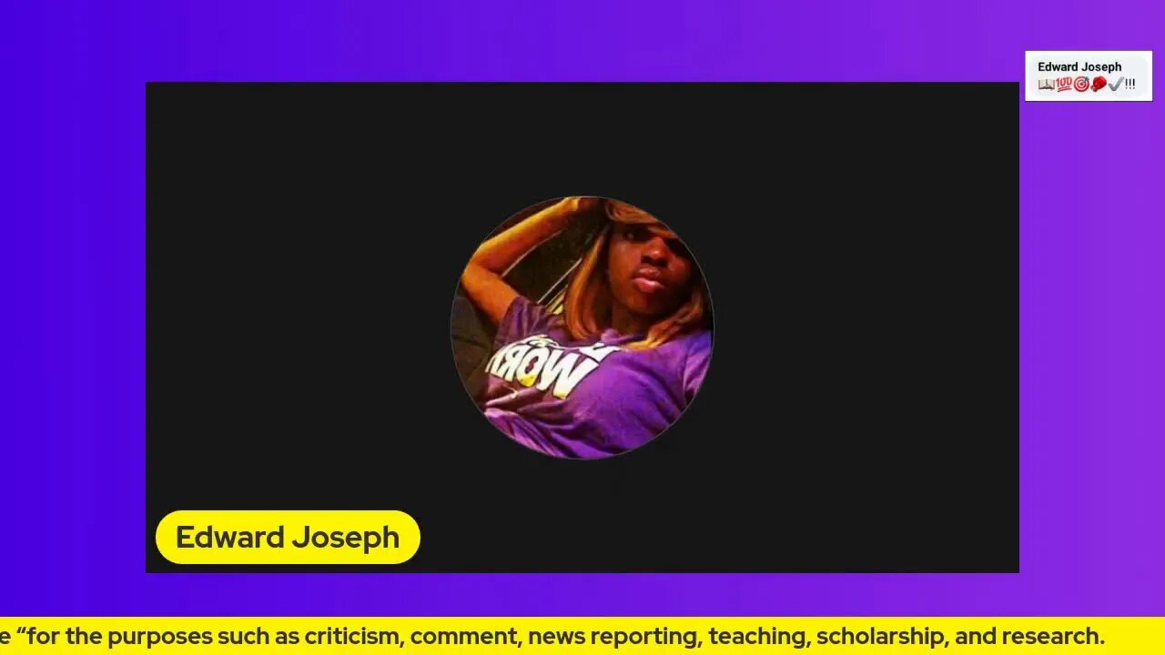 Edward Joseph Let's Talk 👄 Live presents HOT 🔥 🥵 TOPICS!!!