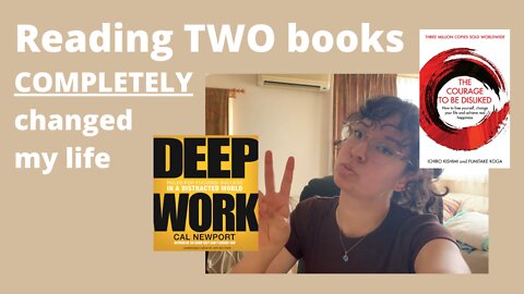 Reading TWO BOOKS has opened my mind