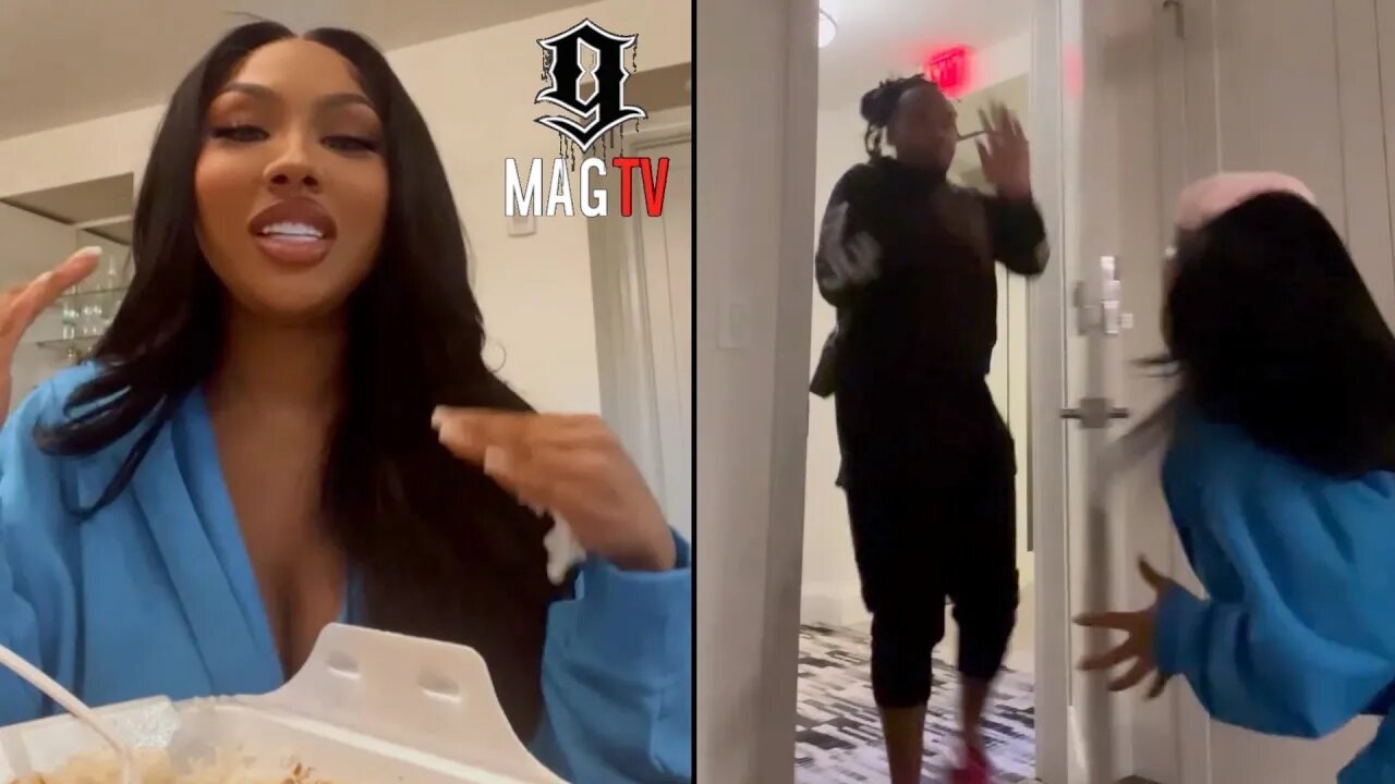 "I'm Not Preggo" Ari Fletcher Goes Back & Forth Wit Tuson After Having Morning Sickness! 🤮