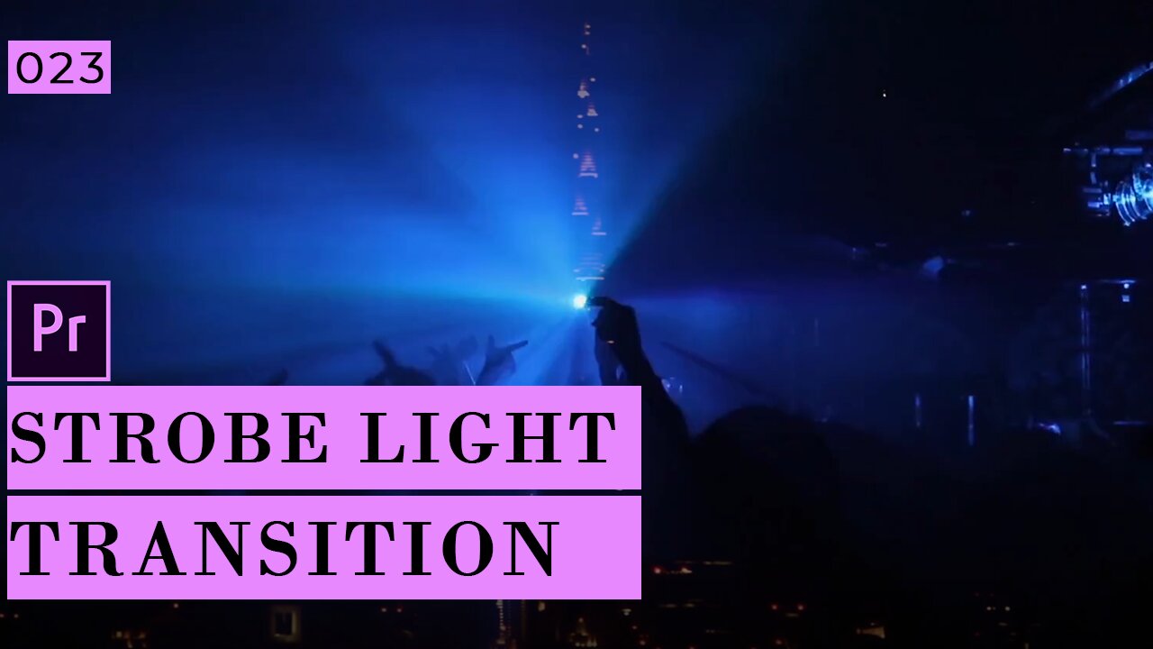 Create a Strobe light transition in Premiere Pro