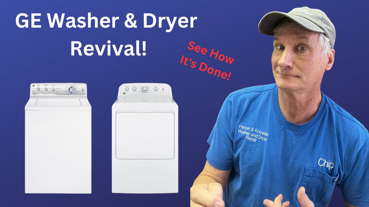 How to Revitalize a GE Washer & Dryer Set: Simple Repairs for Big Resale