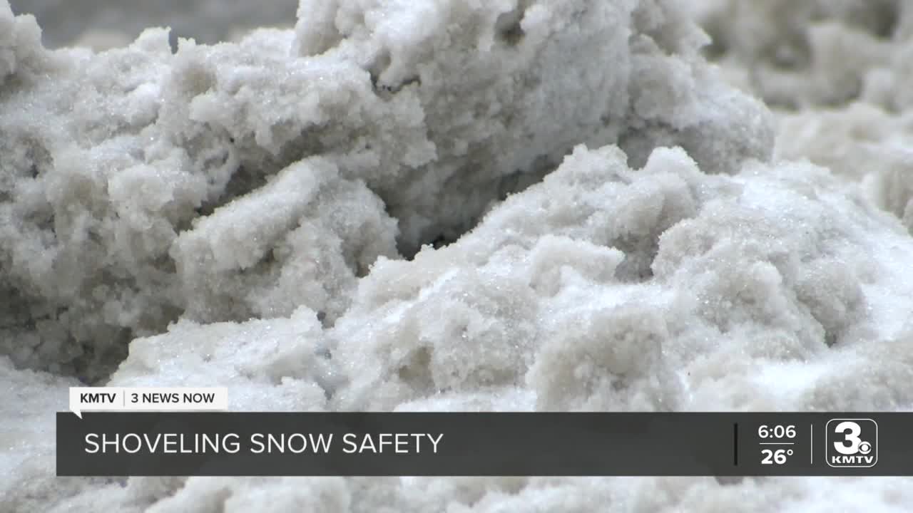 Snow shoveling safety