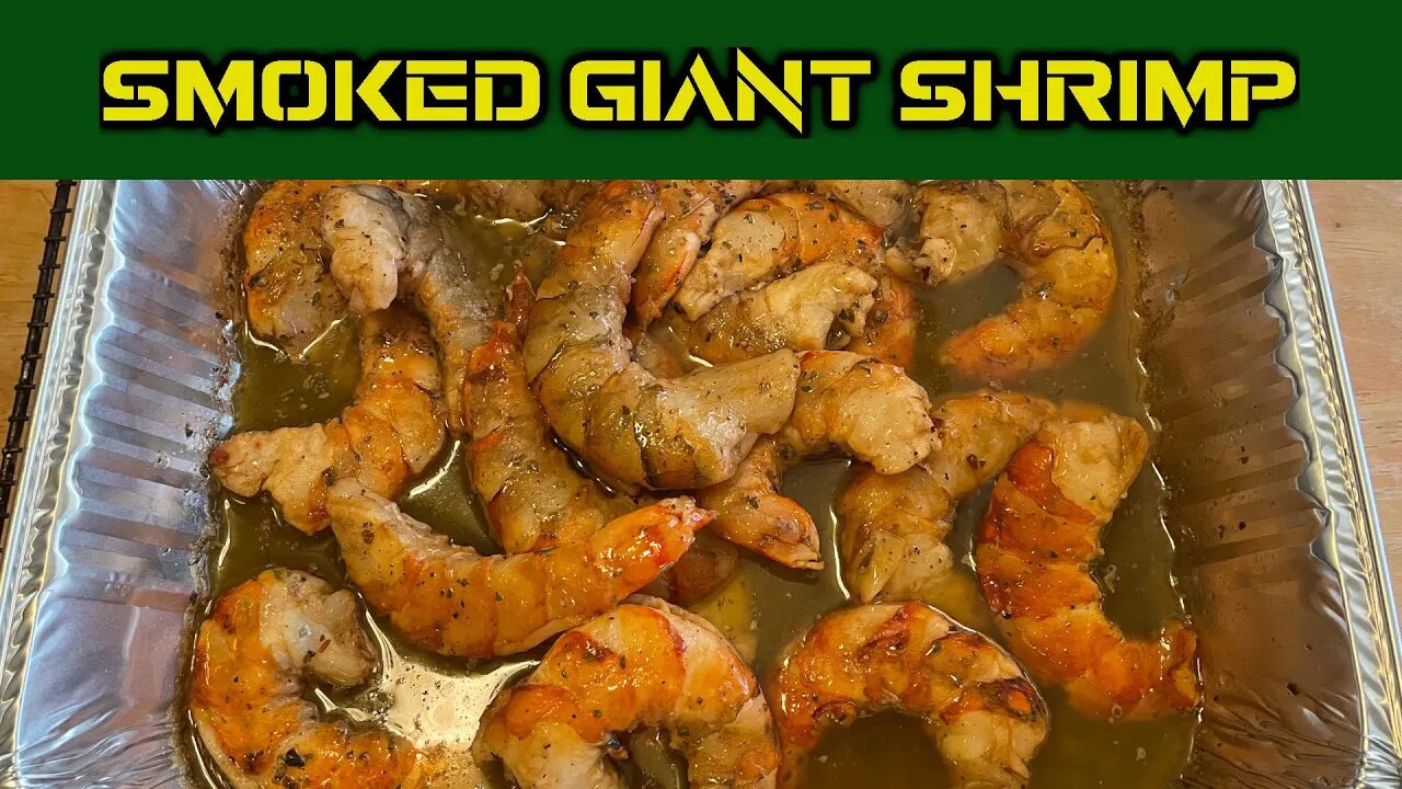 Smoked Shrimp | Smoked Giant Tiger Prawn Shrimp | Char-Griller 980