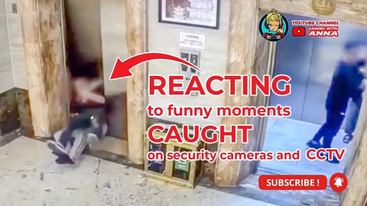 Reacting to funny moments caught on security cameras and cctv