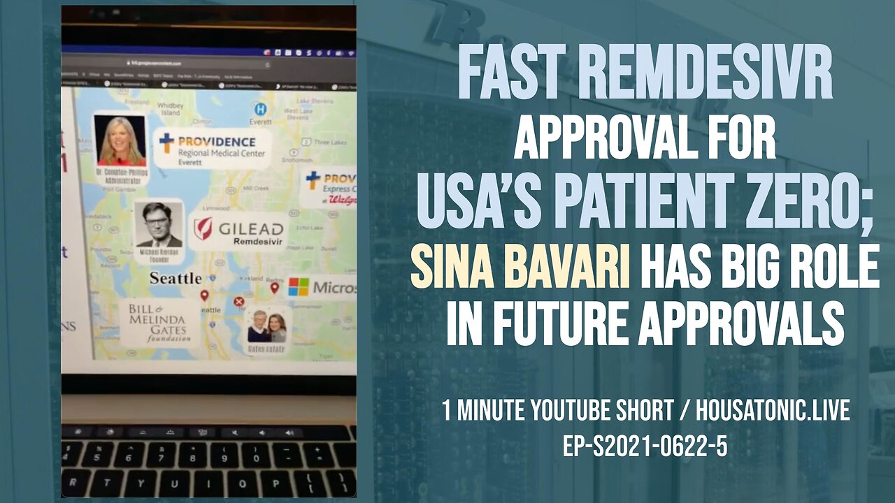 [2021-0622-5] Fast Remdesivr approval for USAs patient zero; Bavari has big role in future approvals