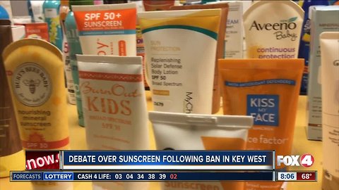 Scientists say some sunscreens destroy marine life