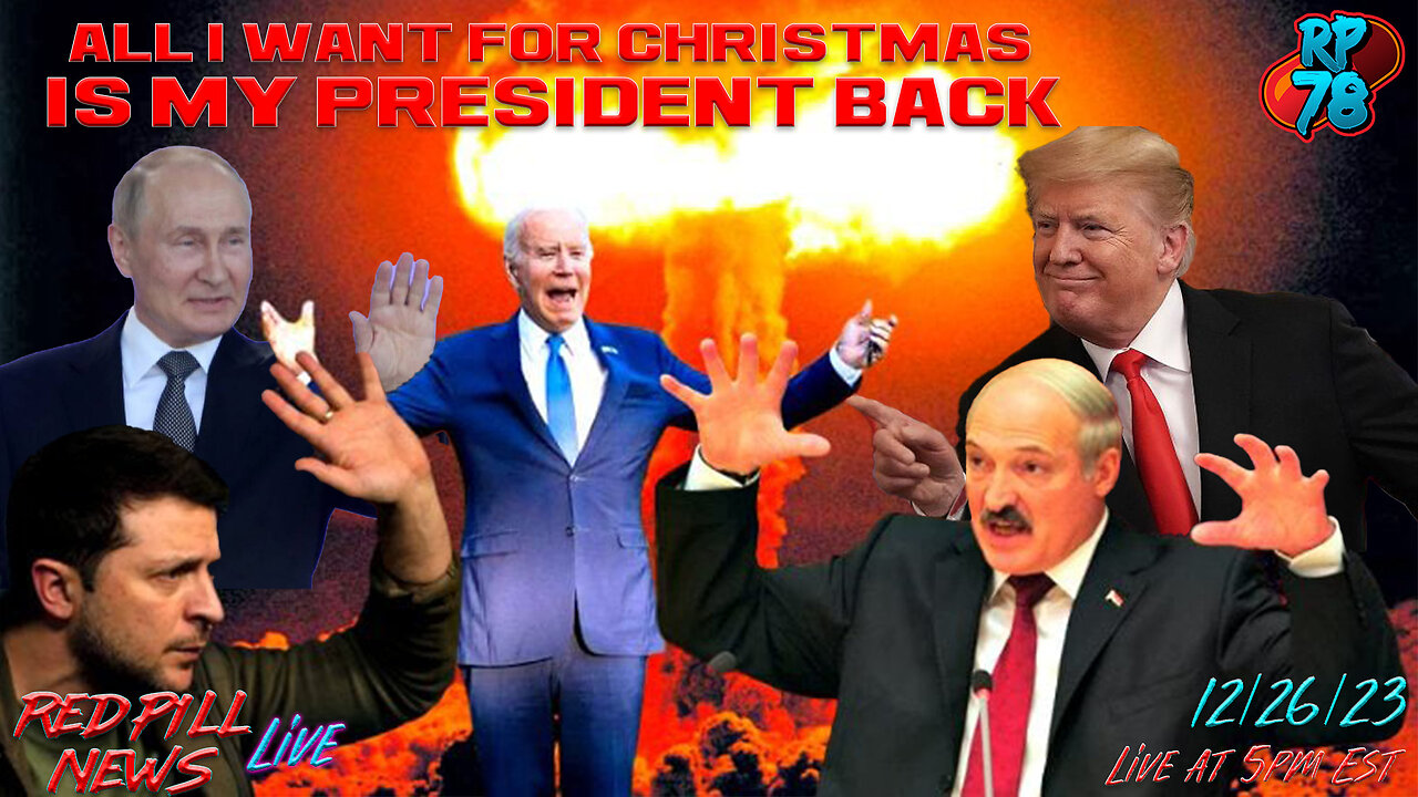 All America Wants For Christmas 2025 Is Trump on Red Pill News Live