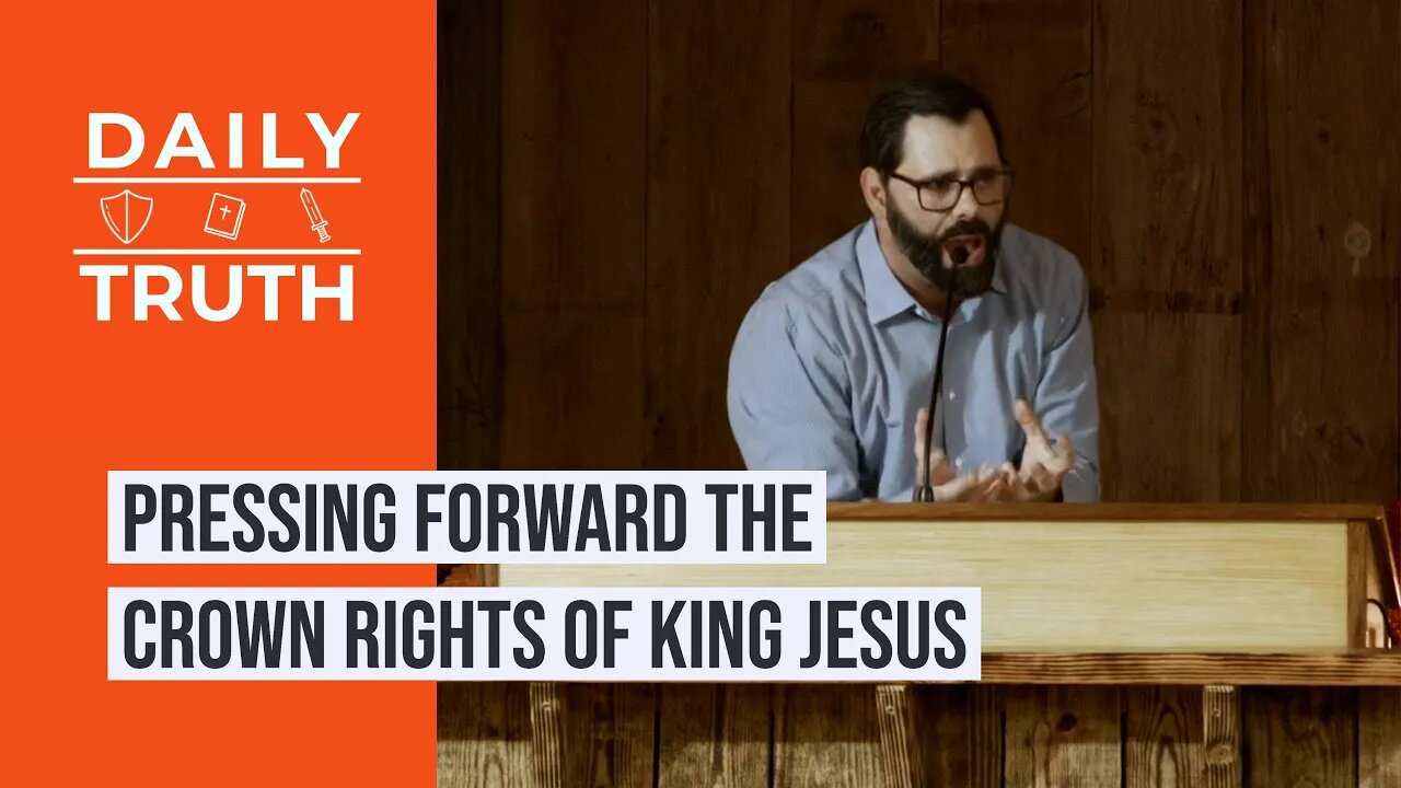 Pressing Forward The Crown Rights Of King Jesus