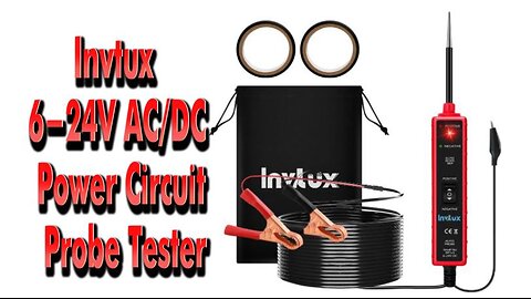 Invtux 6-24v Circuit Probe Tester