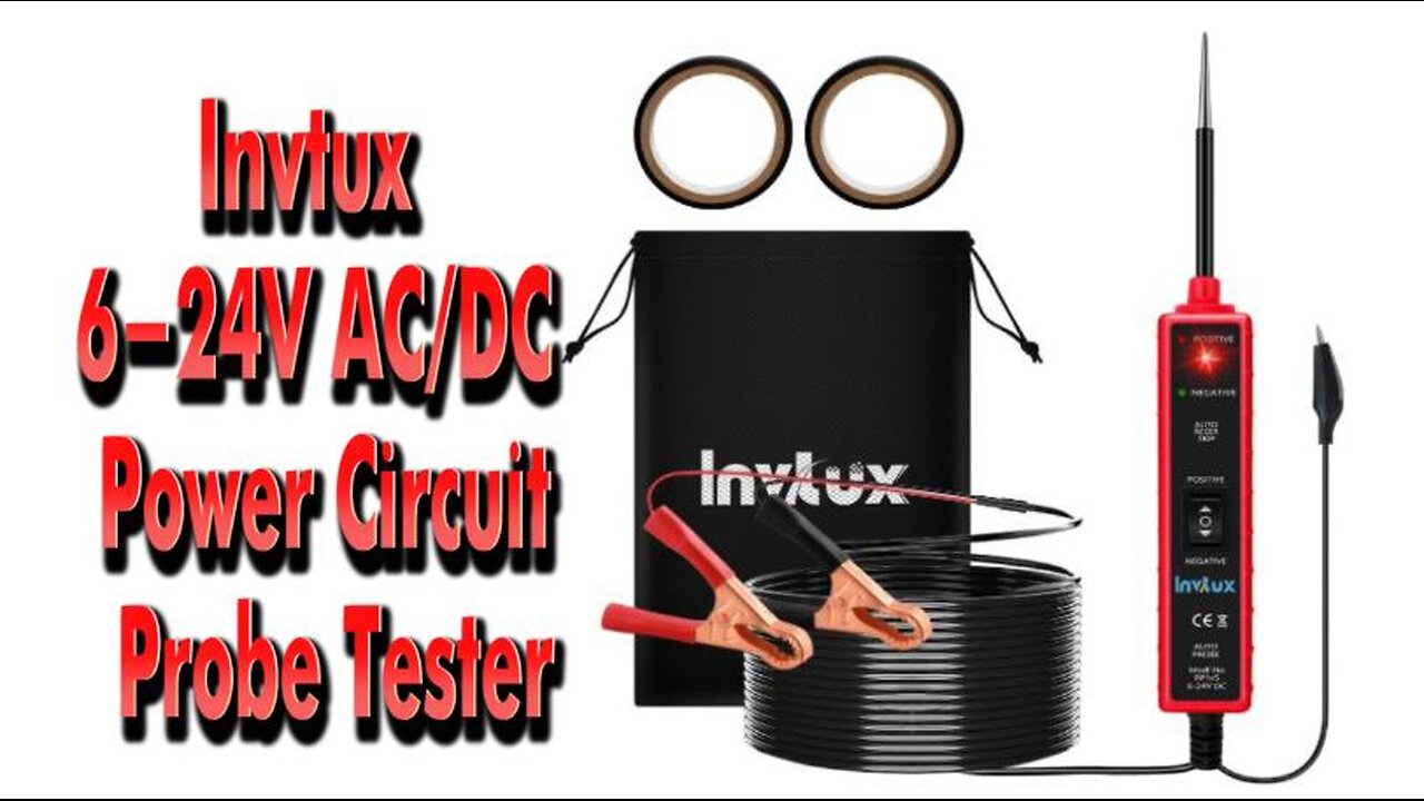 Invtux 6-24v Circuit Probe Tester