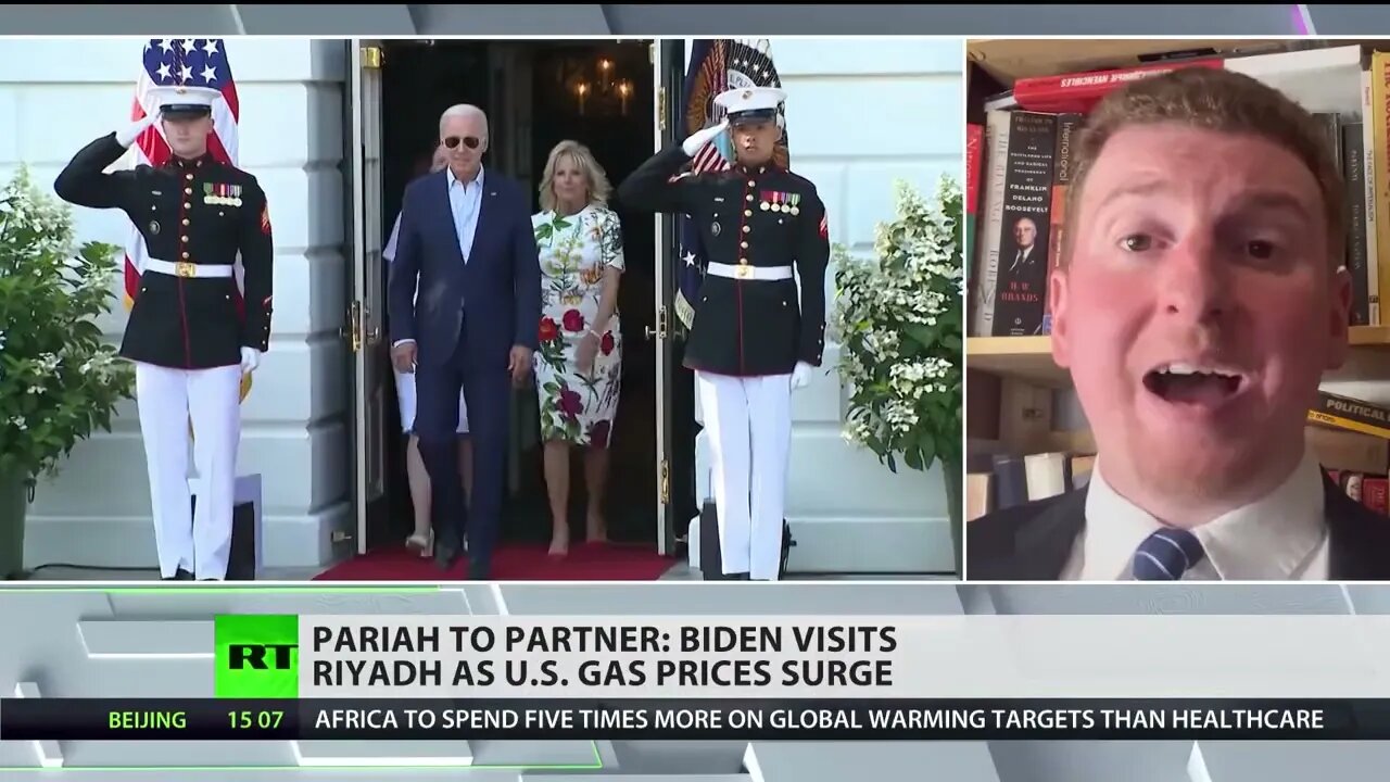 Biden heads to Riyadh, begging the King to pump more gas