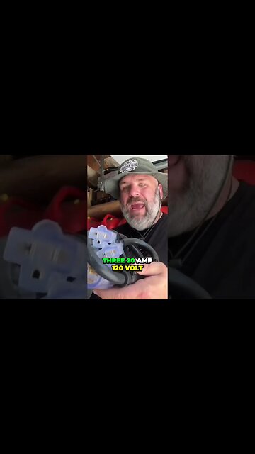 Upgrade Your Generator Outlet with a Game-Changing Adapter! #survival #prepper #prepping #prepping