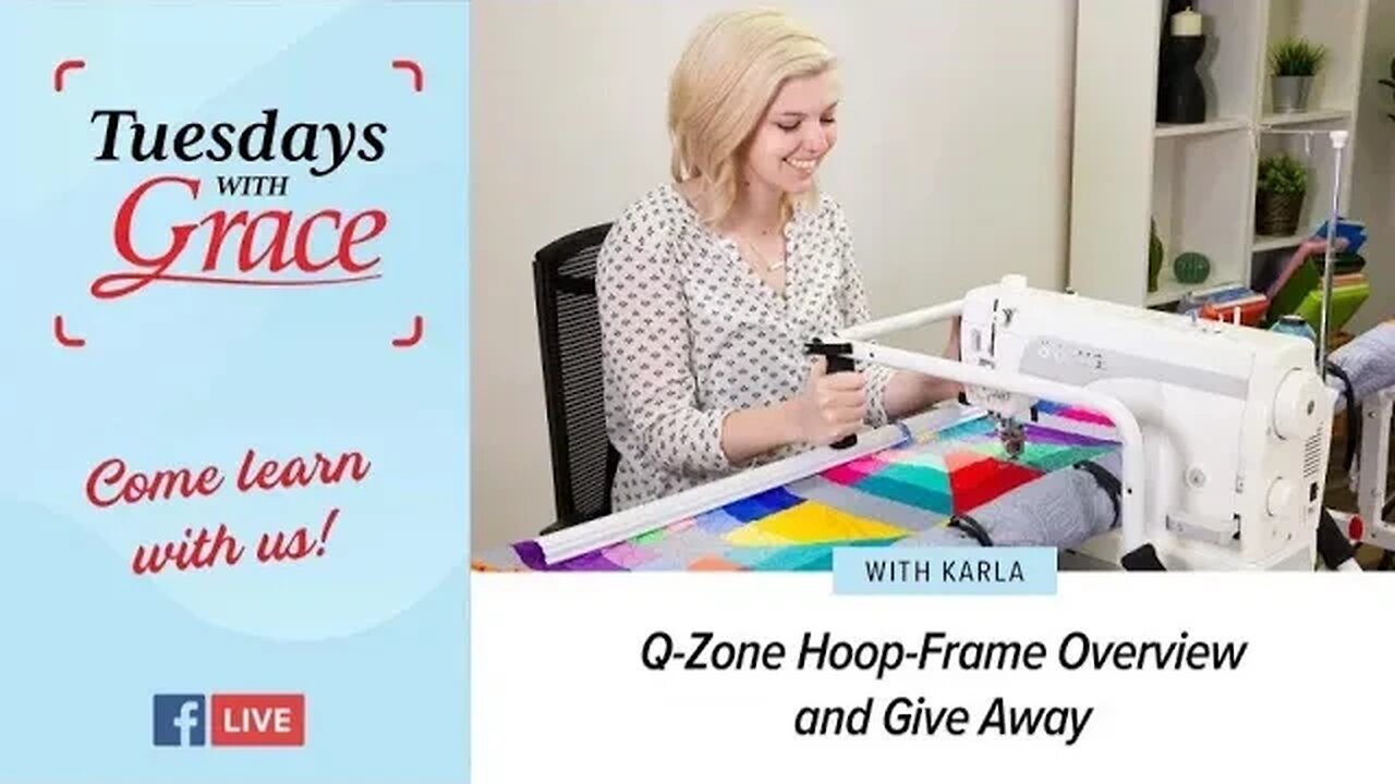 Tuesdays with Grace: Q-Zone Hoop-Frame Overview and Giveaway!