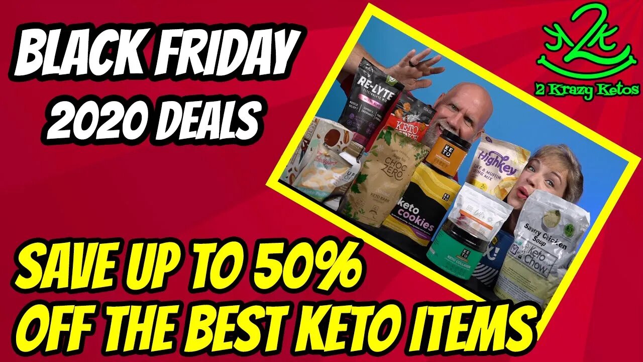 Best Black Friday deals for keto products in 2020.