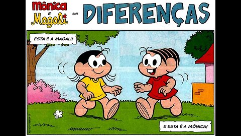 Mônica&Magali em-Diferenças | Gibis do Rapha 2