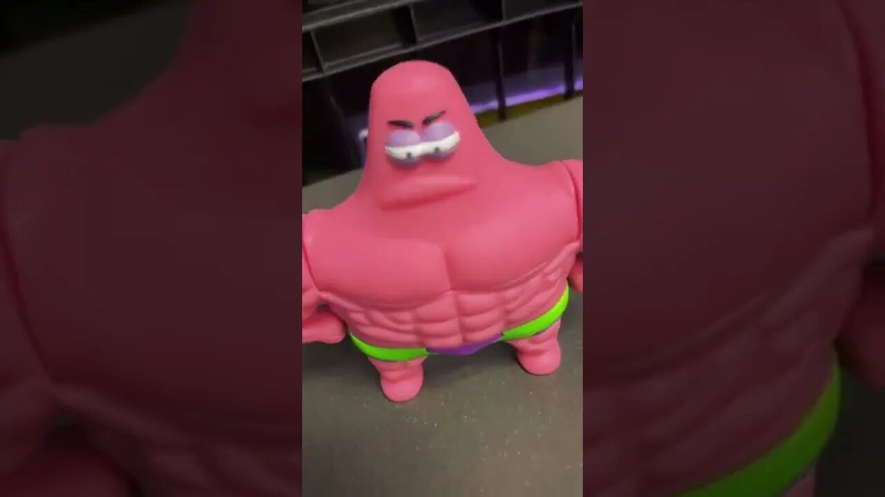 Meet Patrick Star, the Muscle Man 😤 Video By jasonb #Shorts