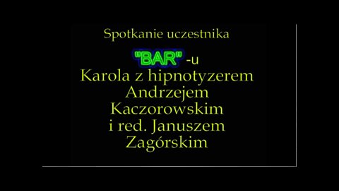 SEANS HIPNOTYCZNY - INNY WYMIAR STANÓW ŚWIADOMOŚCI, REGRESJA REINKARNACYJNA /2004 ©TV IMAGO